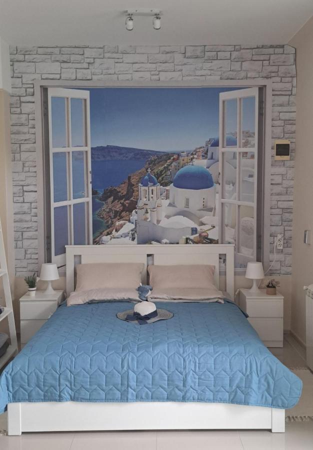 Santorini Apartment สเรมสกา มิโตรวิตซา ภายนอก รูปภาพ