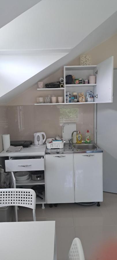 Santorini Apartment สเรมสกา มิโตรวิตซา ภายนอก รูปภาพ