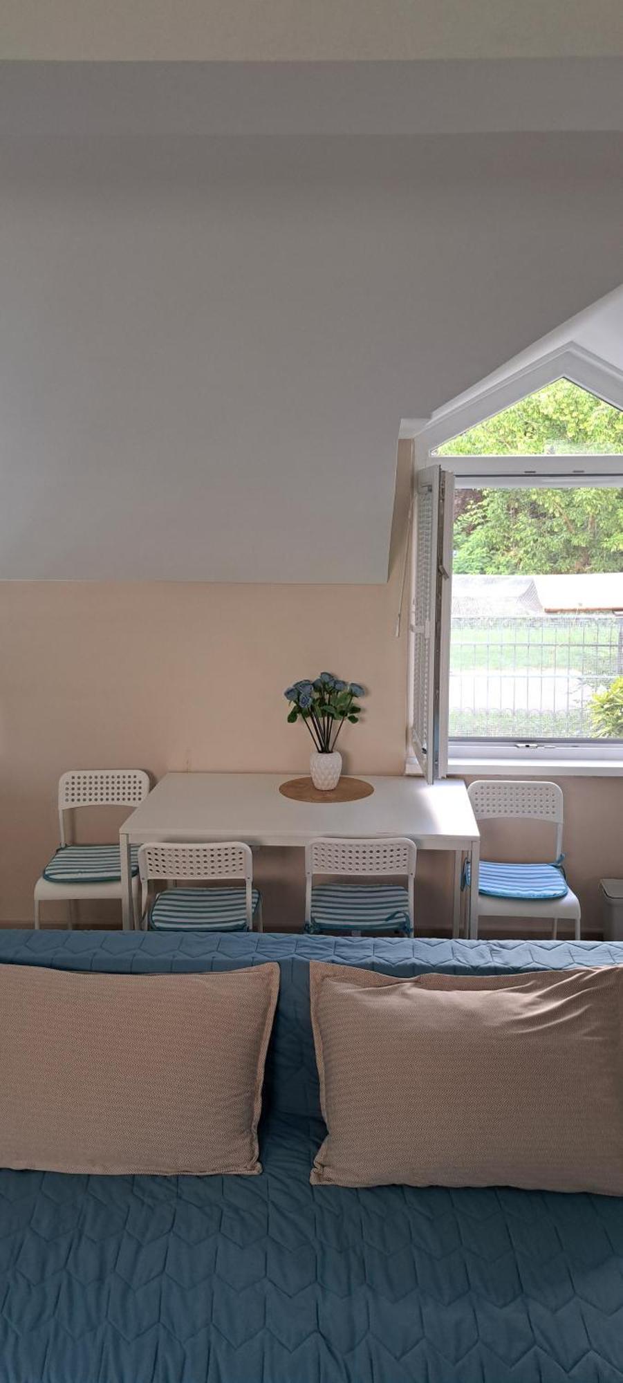 Santorini Apartment สเรมสกา มิโตรวิตซา ภายนอก รูปภาพ