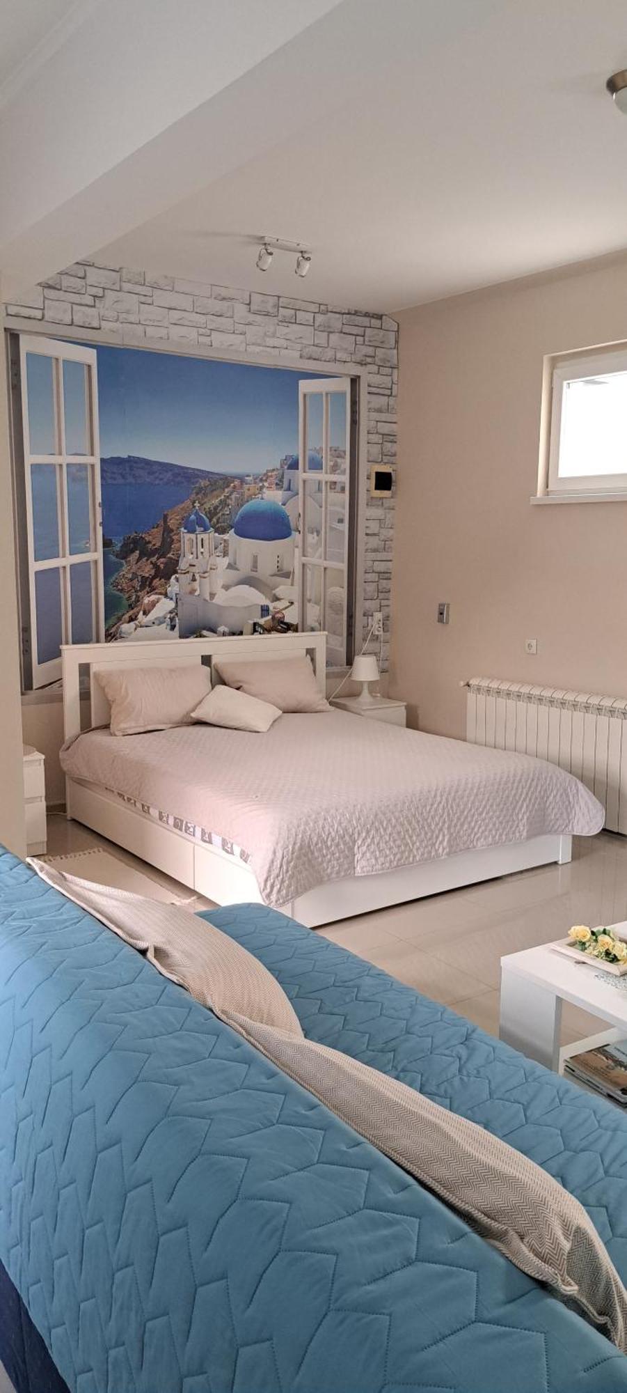Santorini Apartment สเรมสกา มิโตรวิตซา ภายนอก รูปภาพ